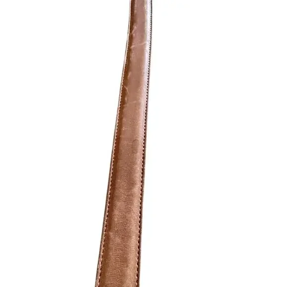 Coach British Tan Leather Belt Solid Brass – 30–32 - Picture 7 of 9